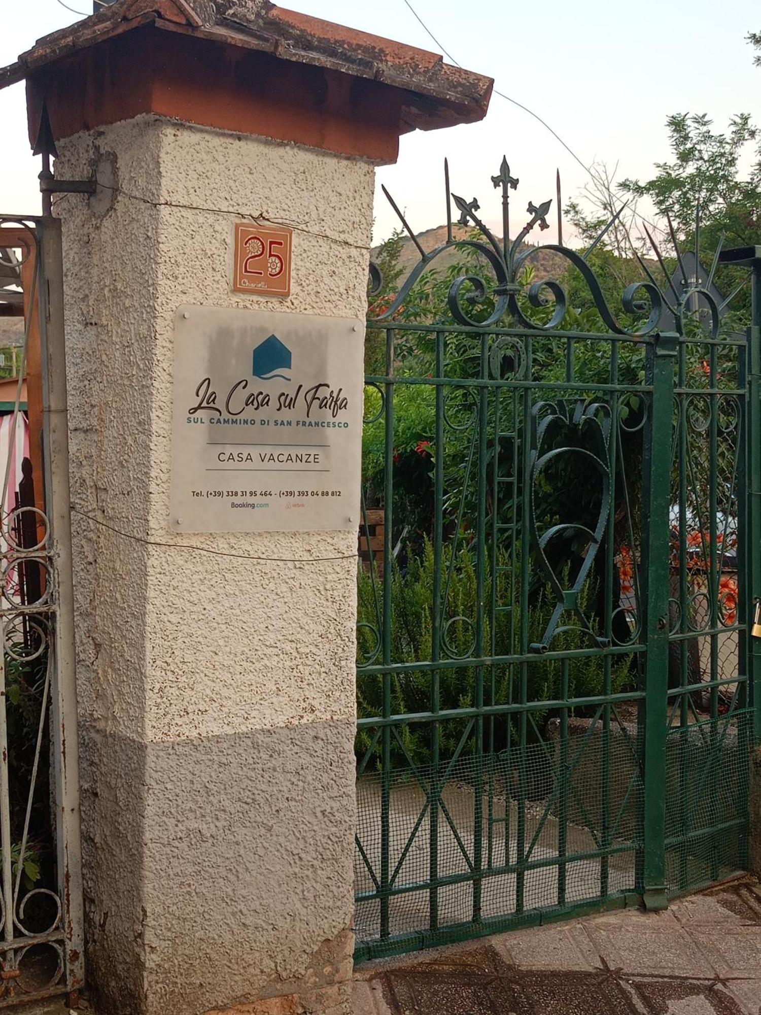 Apartamento La Casa Sul Farfa Bocchignano Exterior foto